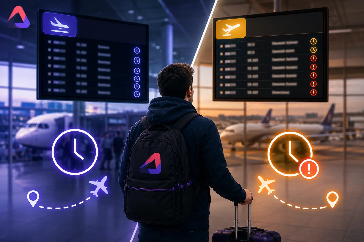 Arrival delay vs departure delay explained by Airdelay
