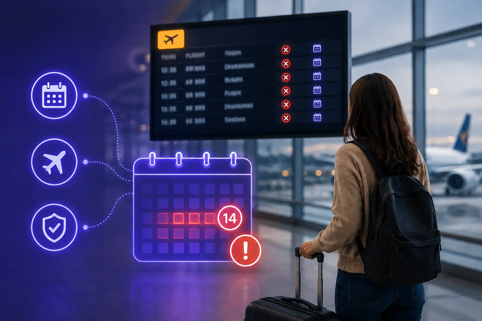 Cancelled less than 14 days before departure guide by Airdelay