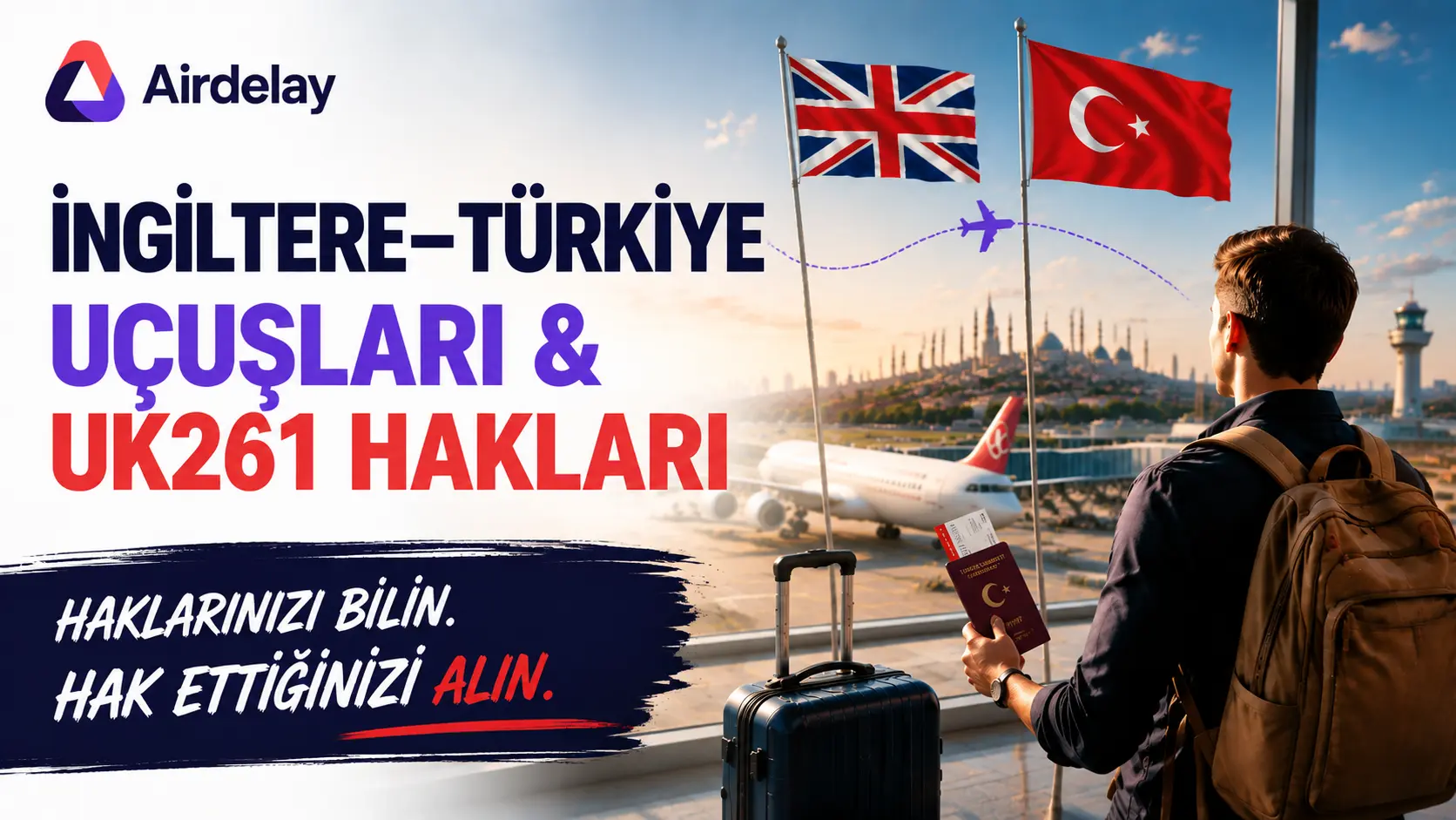 İngiltere-Türkiye uçuşları ve UK261 yolcu hakları Airdelay