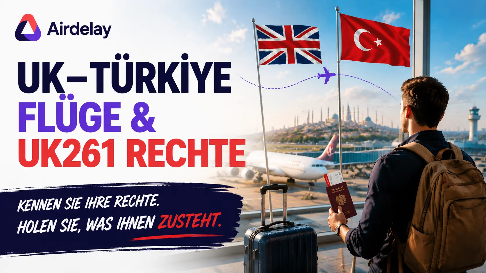 UK-Türkei Flüge und UK261 Rechte UK-Türkei Flüge und UK261 Fluggastrechte bei Airdelay